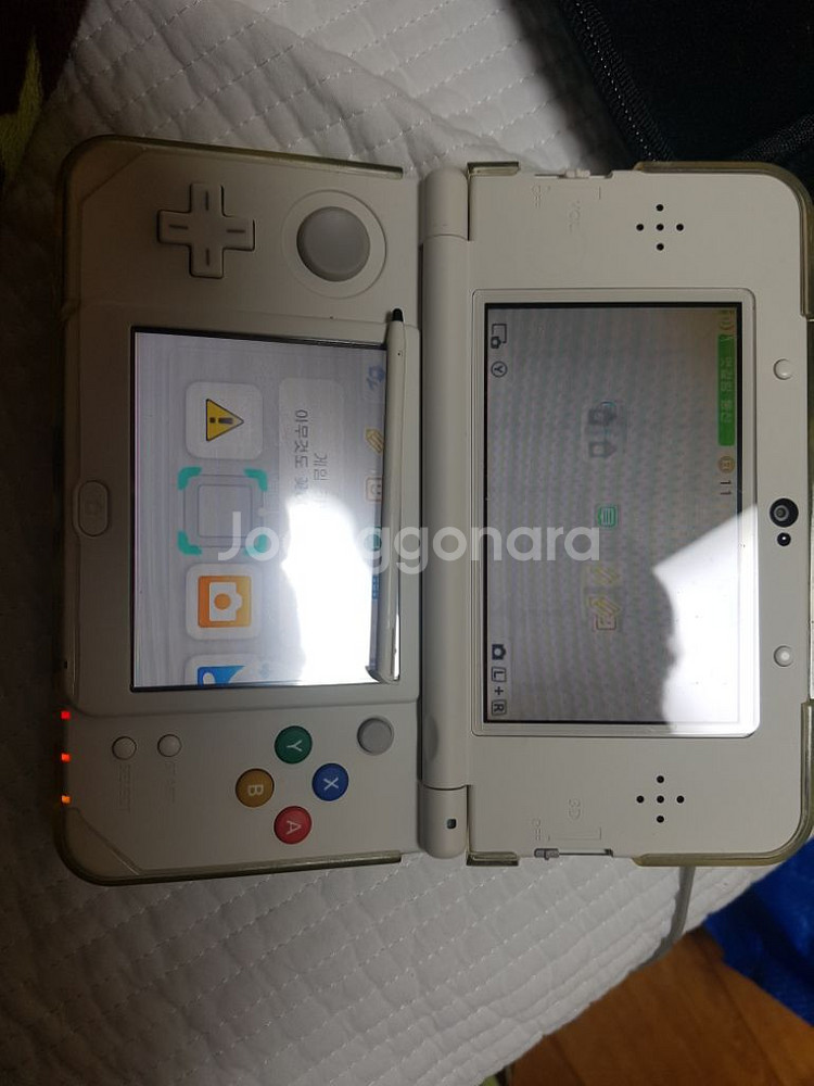 뉴 닌텐도3ds(뉴작다수) 마리오 에디션+동숲/마카--5