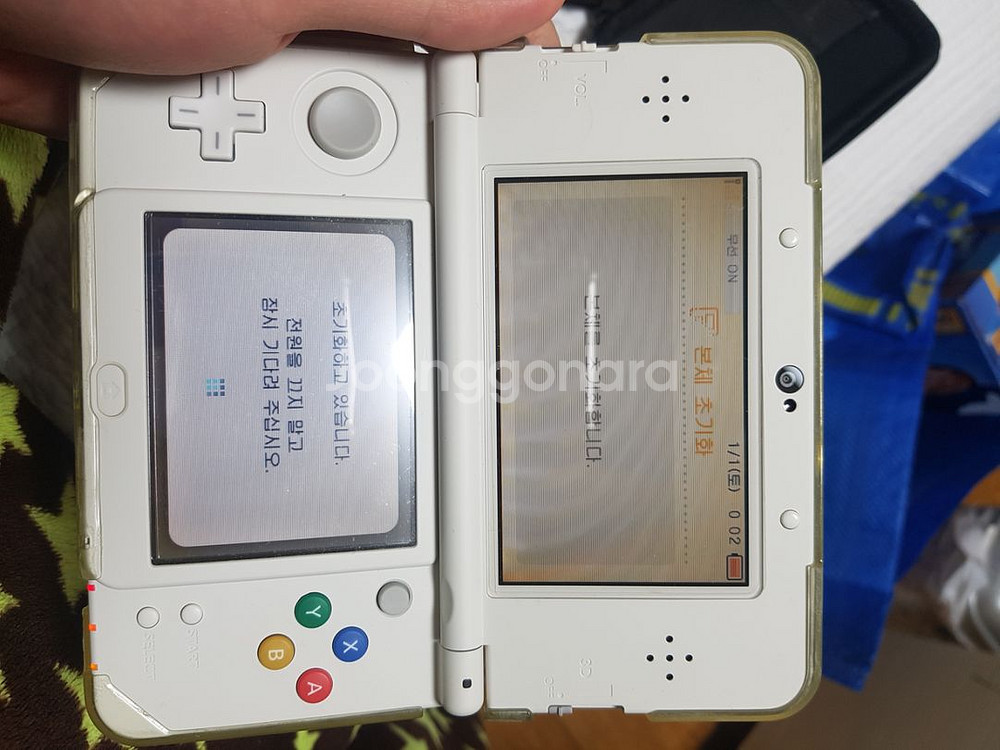 뉴 닌텐도3ds(뉴작다수) 마리오 에디션+동숲/마카--4