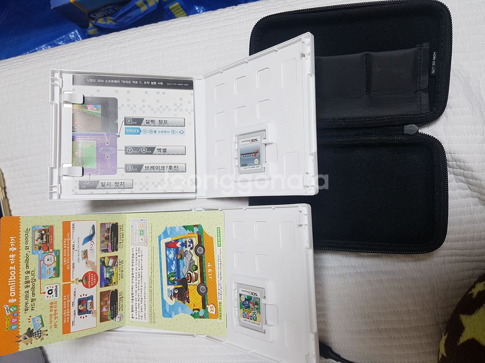 뉴 닌텐도3ds(뉴작다수) 마리오 에디션+동숲/마카--9