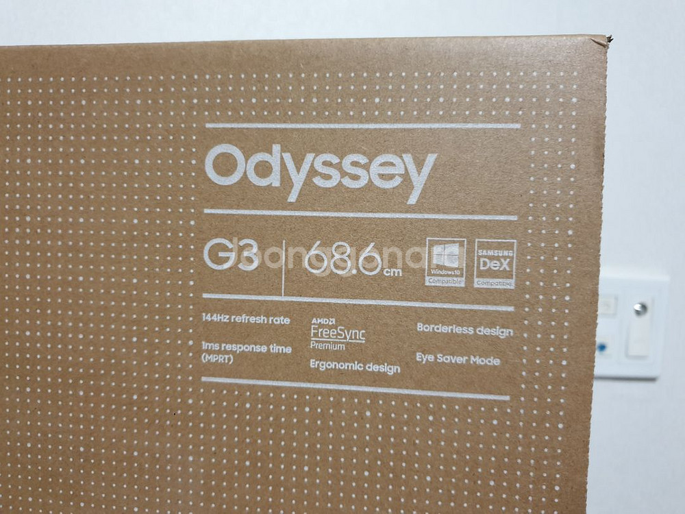 삼성 오디세이 G3 S27AG300 27인치 144Hz--1