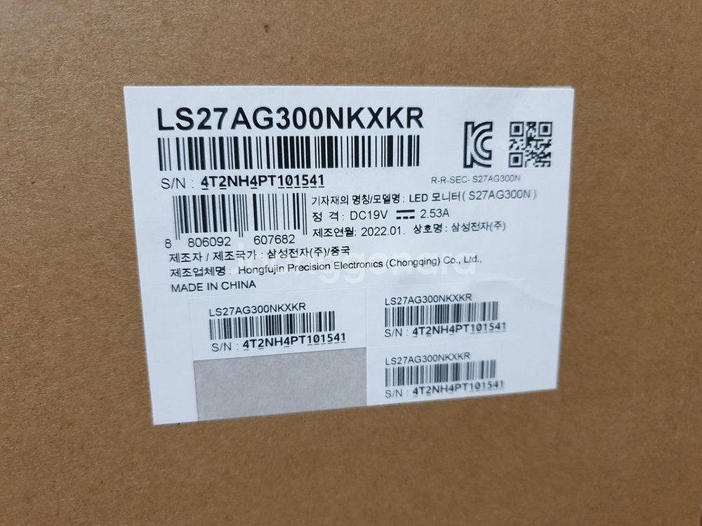 삼성 오디세이 G3 S27AG300 27인치 144Hz--3