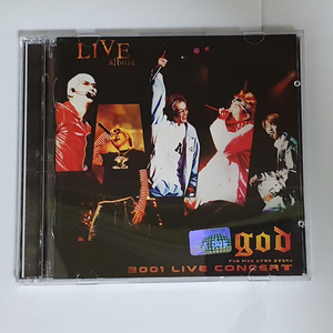 지오디 2001 Live Concert god 앨범CD