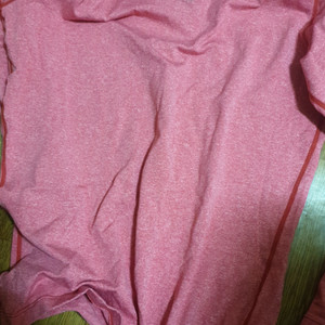 분홍색 잠옷 폴라