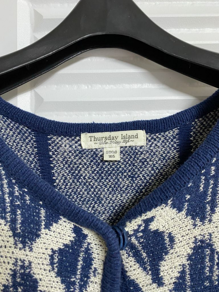 써스데이아일랜드 가디건--4