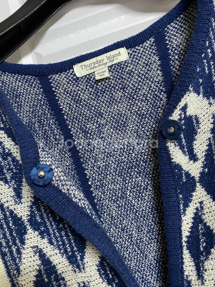써스데이아일랜드 가디건--5