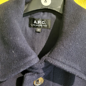 아페쎄 a.p.c. 네이비 울코트 xs