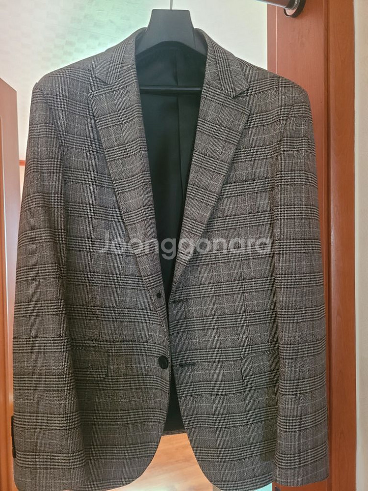 모디파이드 글렌체크 블레이저--0
