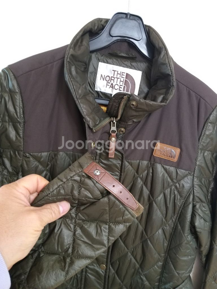 여성 노스페이스 간절기 누빔코트 (90)--2