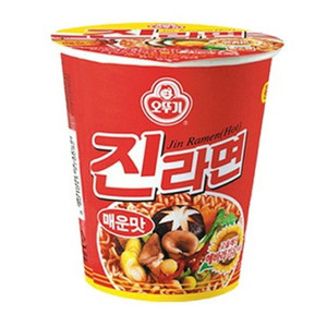 진라면 매운맛 소컵