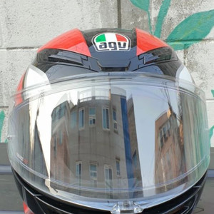 오토바이 경량 풀페이스 헬멧 (AGV K-6 카본) L