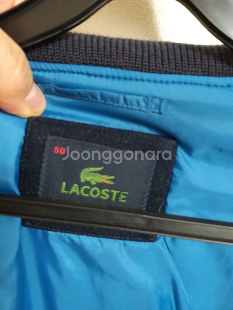 라코스테 모직 바시티자켓(여100-105.남95-100--3
