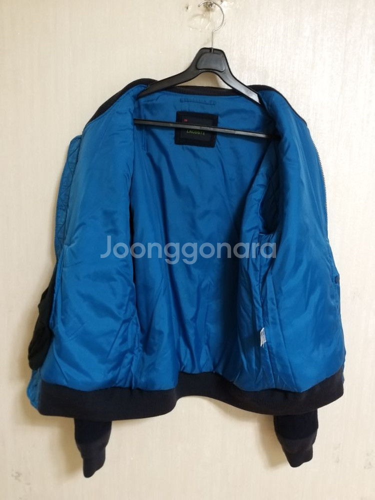 라코스테 모직 바시티자켓(여100-105.남95-100--8