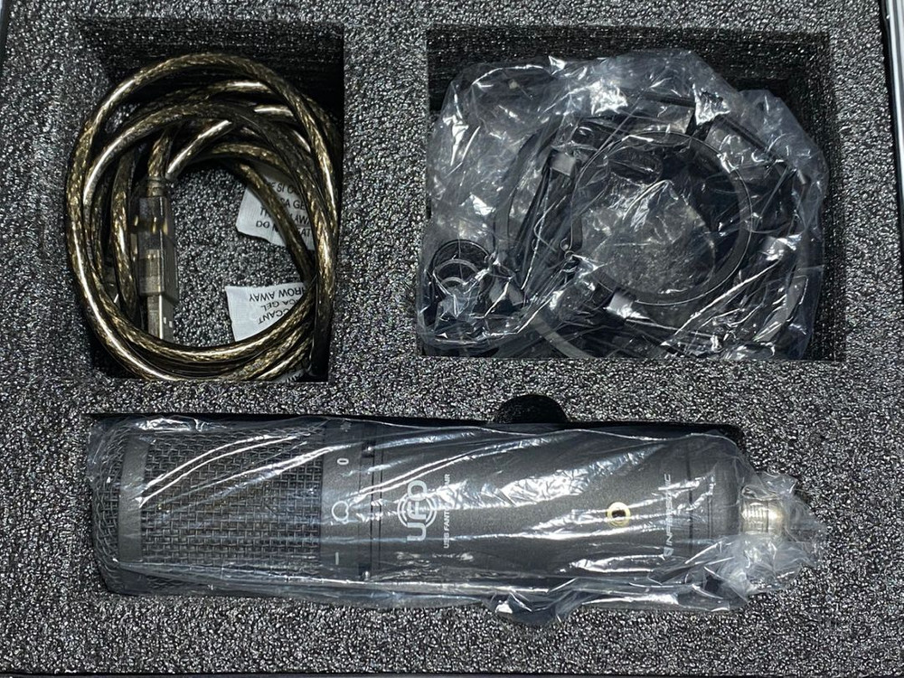 UFO# 블랙에디션 콘덴서마이크 셋트--1