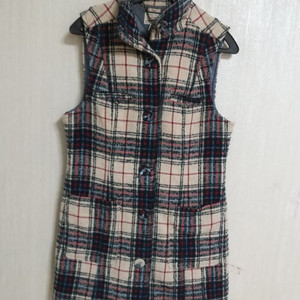 여성 타미힐피거데님 롱 패딩조끼(새상품.85-90)