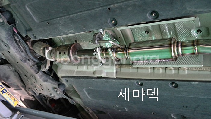 아반떼스포츠 세마텍가변배기 판매합니다--1