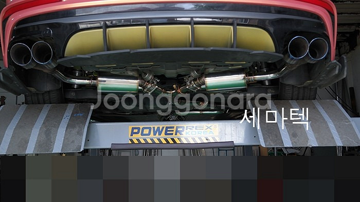 아반떼스포츠 세마텍가변배기 판매합니다--3