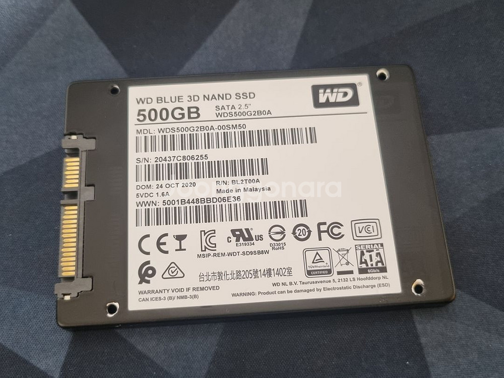 WD SSD 블루 500GB--1