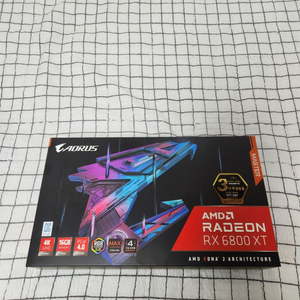 기가바이트 어로스 마스터 RX 6800 XT 새제품