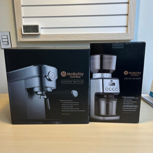 맥널티 에스프레소 머신+그라인더