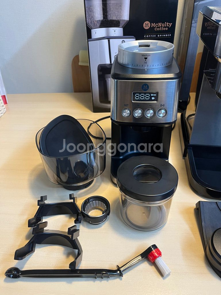 맥널티 에스프레소 머신+그라인더--2