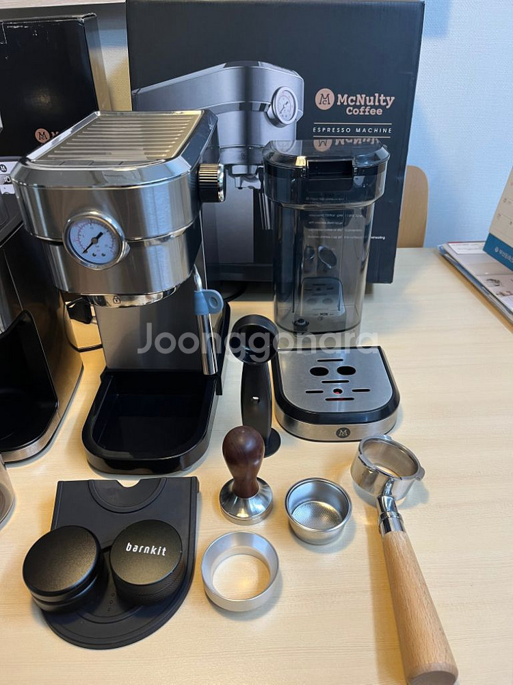 맥널티 에스프레소 머신+그라인더--3