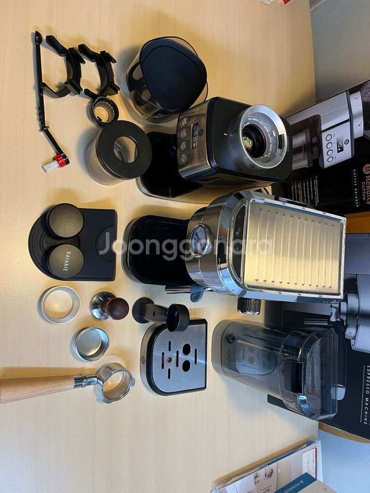 맥널티 에스프레소 머신+그라인더--6