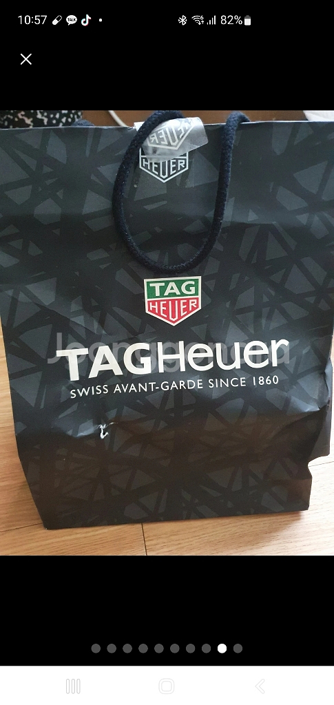 태그호이어 아쿠아레이서 쿼츠 남자메탈명품시계--9