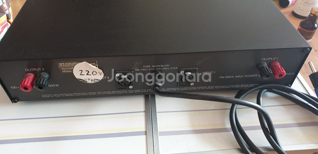 FM ACOUSTICS 300A 파워앰프--7