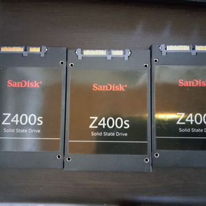 샌디스크 SSD Z400s 128Gb X 3개 일괄판매