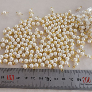 양고리 진주 5미리 크림 300개 일괄
