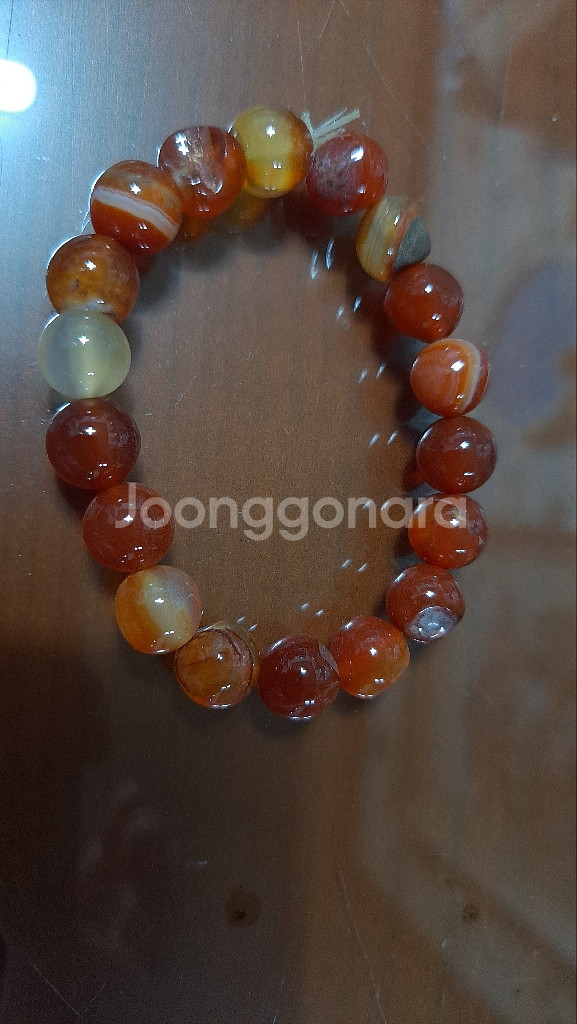 진짜 천연 옥 팔찌--6
