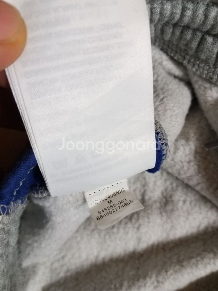 나이키 에어조던 기모 조거팬츠 (30-32)--4