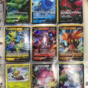 포켓몬스터 v 카드