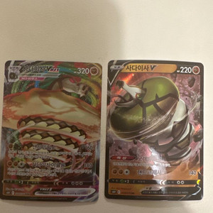 사다이사 v vmax 세트 포켓몬카드