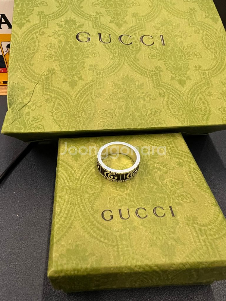 (정품)GUCCI 구찌 마몬트 더블G링 판매합니다--1