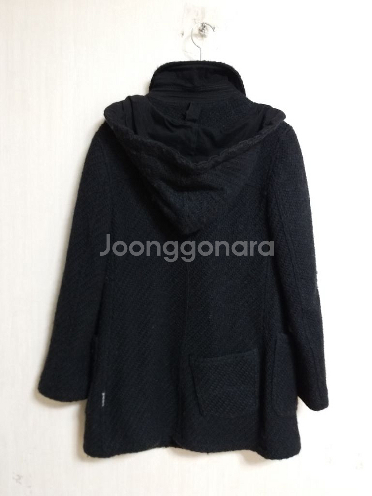 명품 여성 아르마니진 떡볶이 모직코트 (85-90)--9