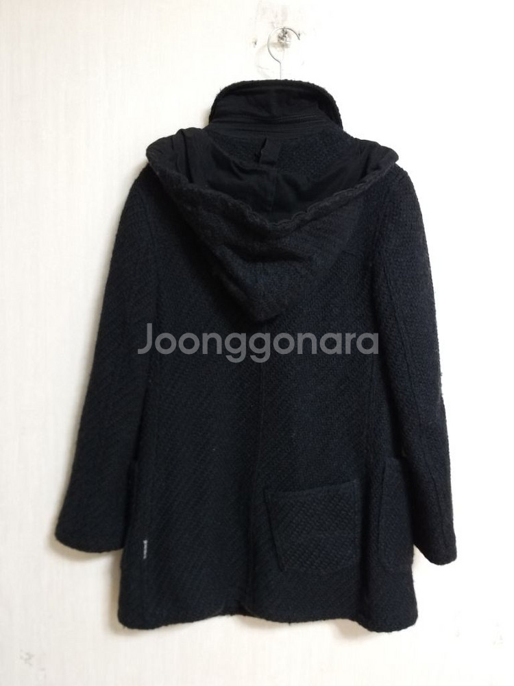 명품 여성 아르마니진 떡볶이 모직코트 (85-90)--7