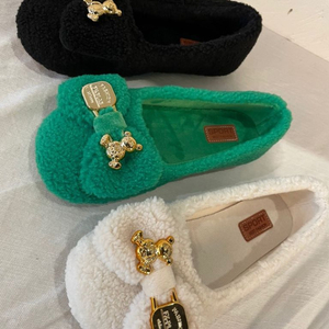 뽀글플랫,양털,플랫슈즈,230,240,250,235