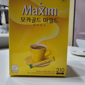 맥심모카골드 210t