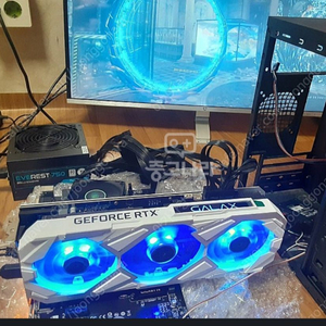 갤럭시 rtx3070 ex 화이트게이머 3팬팔아요