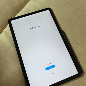 삼성갤럭시탭 s6 lite s6라이트 풀박 거의새것