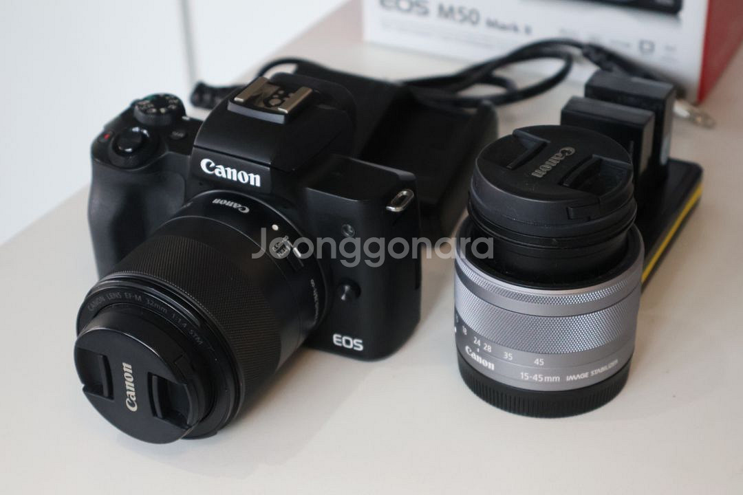 캐논 M50 mark2 미러리스카메라 인물렌즈 32mm--1