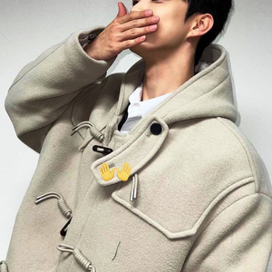 커스텀어클락 90s 헤비웨이트 울 더플 코트 더보이즈큐