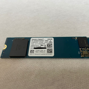 WD SN530 Nvme SSD 256GB