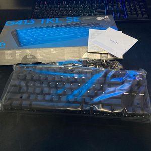 로지텍 g413 tkl se 텐키리스 키보드(단순개봉)