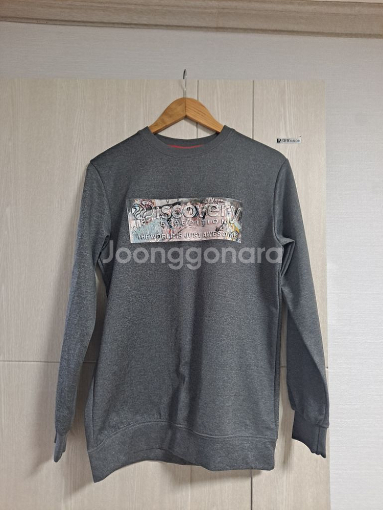 디스커버리 여성 맨투맨--0