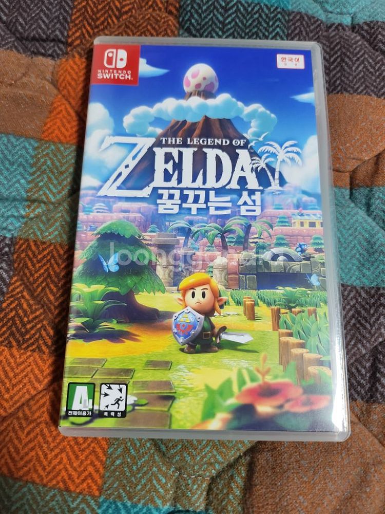 닌텐도 스위치 젤다 꿈꾸는 섬 아트북--2