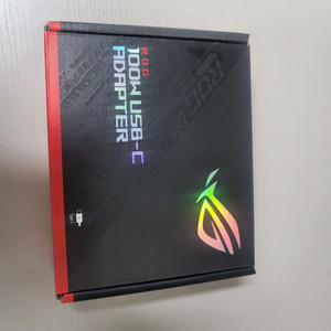 미사용 asus rog 100w c타입 pd충전기 팝니