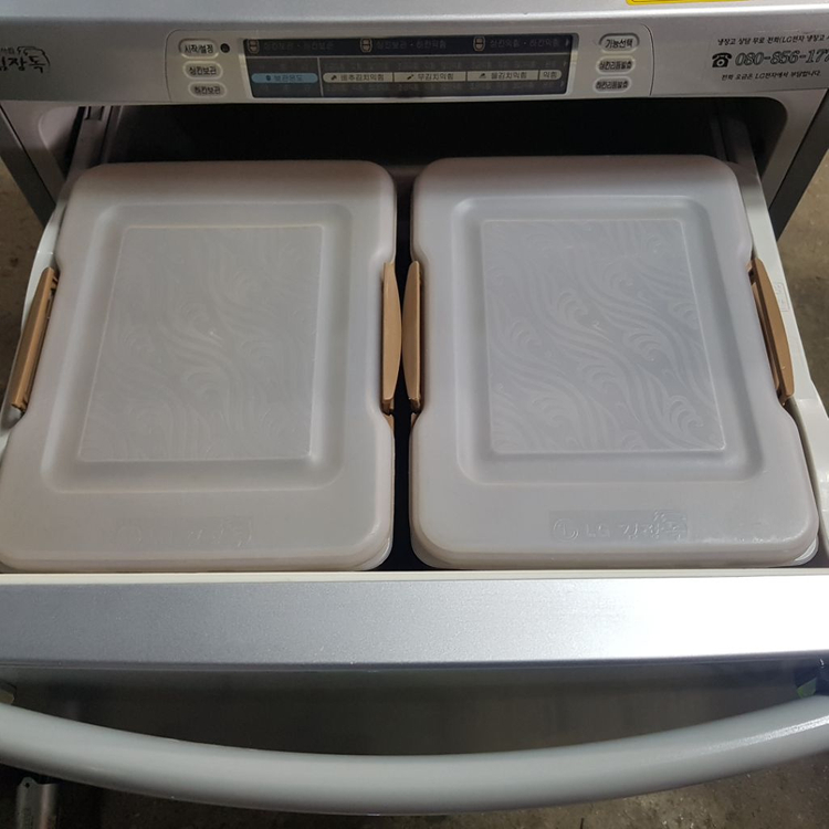 엘지2단서랍식김치냉장고-연그레이(통포함)--1