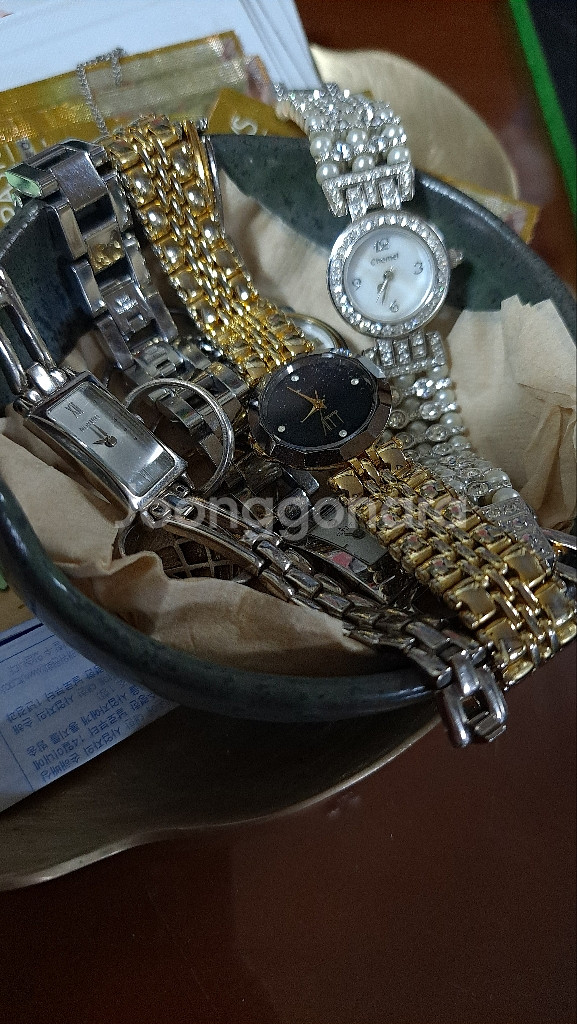 여자시계 5개--1